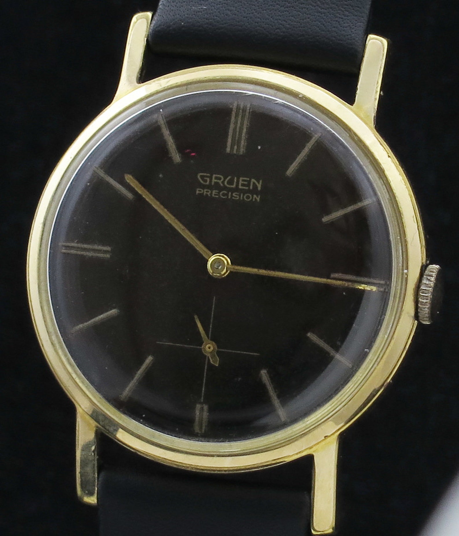 Vintage Gruen Precision Gold Watch Wristwatch Similiar James | Etsy