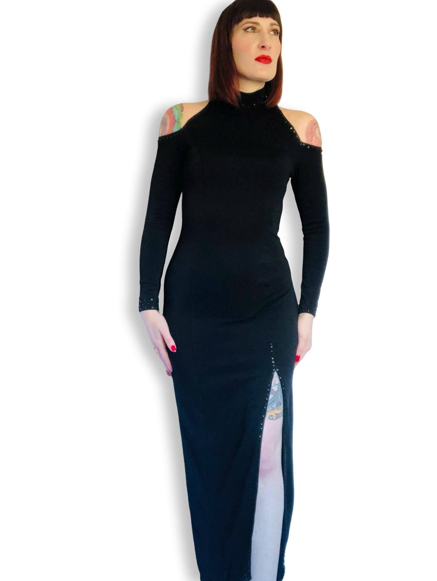 anna in black dress THE MILLIE DRESS main image 1