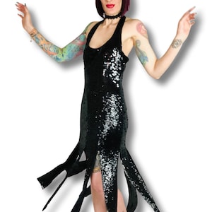 slim fit dress slacks Venus Wet Look Dress