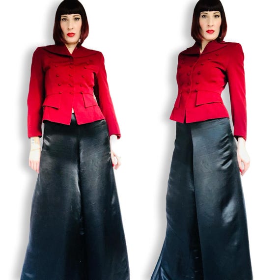 神シルエット◎ 80s~ Rayon Blend Slacks Vintage 神シルエット 80s~ Rayon Blend Slacks Vintage Bleached Velor Pants