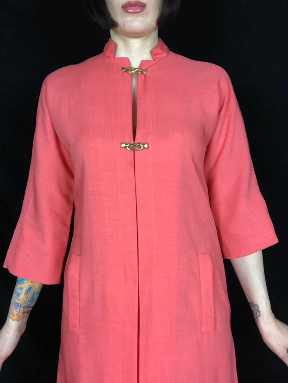 Vintage 1960's Pauline Trigere A-Line Shift Dress… - image 9