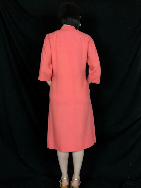 Vintage 1960's Pauline Trigere A-Line Shift Dress… - image 7