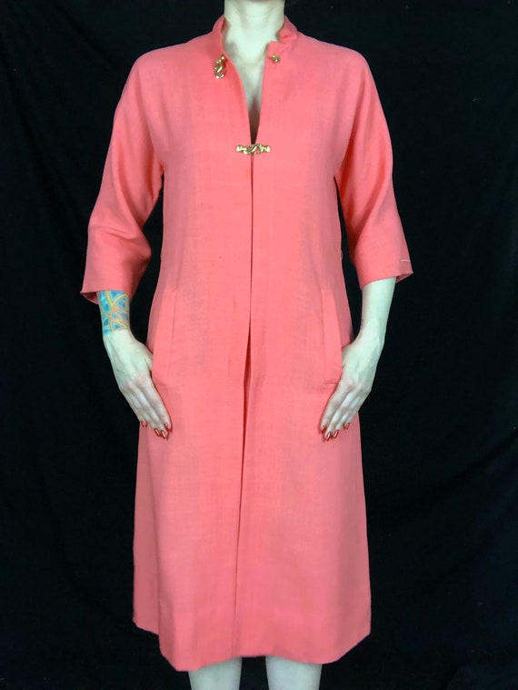 Vintage 1960's Pauline Trigere A-Line Shift Dress… - image 8