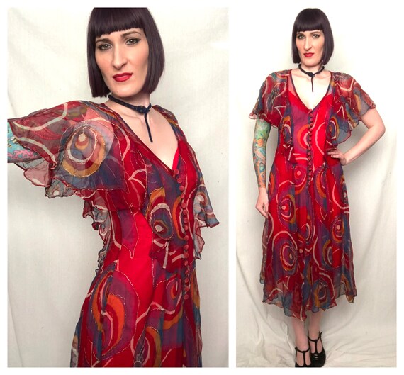 RARE! Vintage 1920's 1930's Abstract Geometric Orp