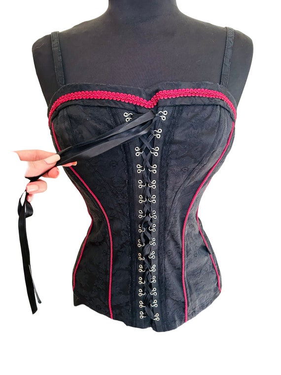 トップス vintage corset Amazon.com: BI.TENCON Sexy Women Corset Tops Vinatge Brown