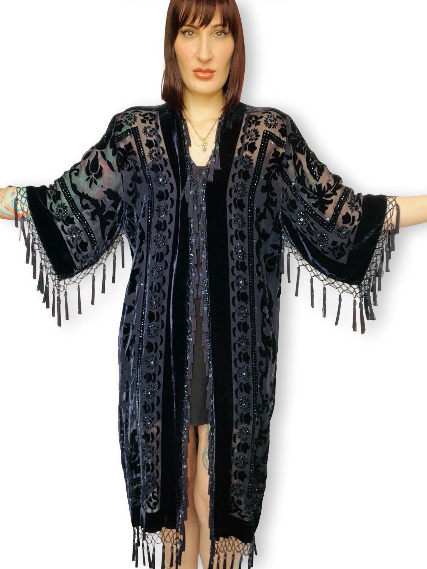 20s Velvet Jacket - Etsy