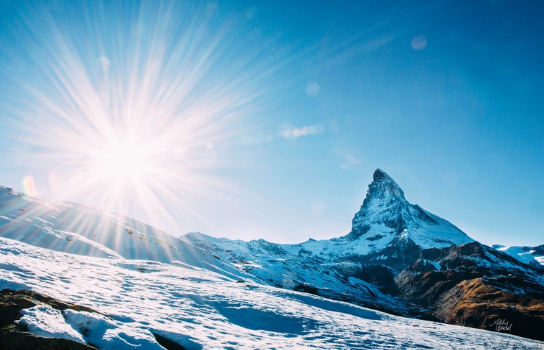 Matterhorn Mountain in Switzerland image 1