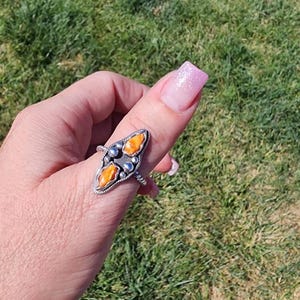 Spiny Oyster Sterling silver