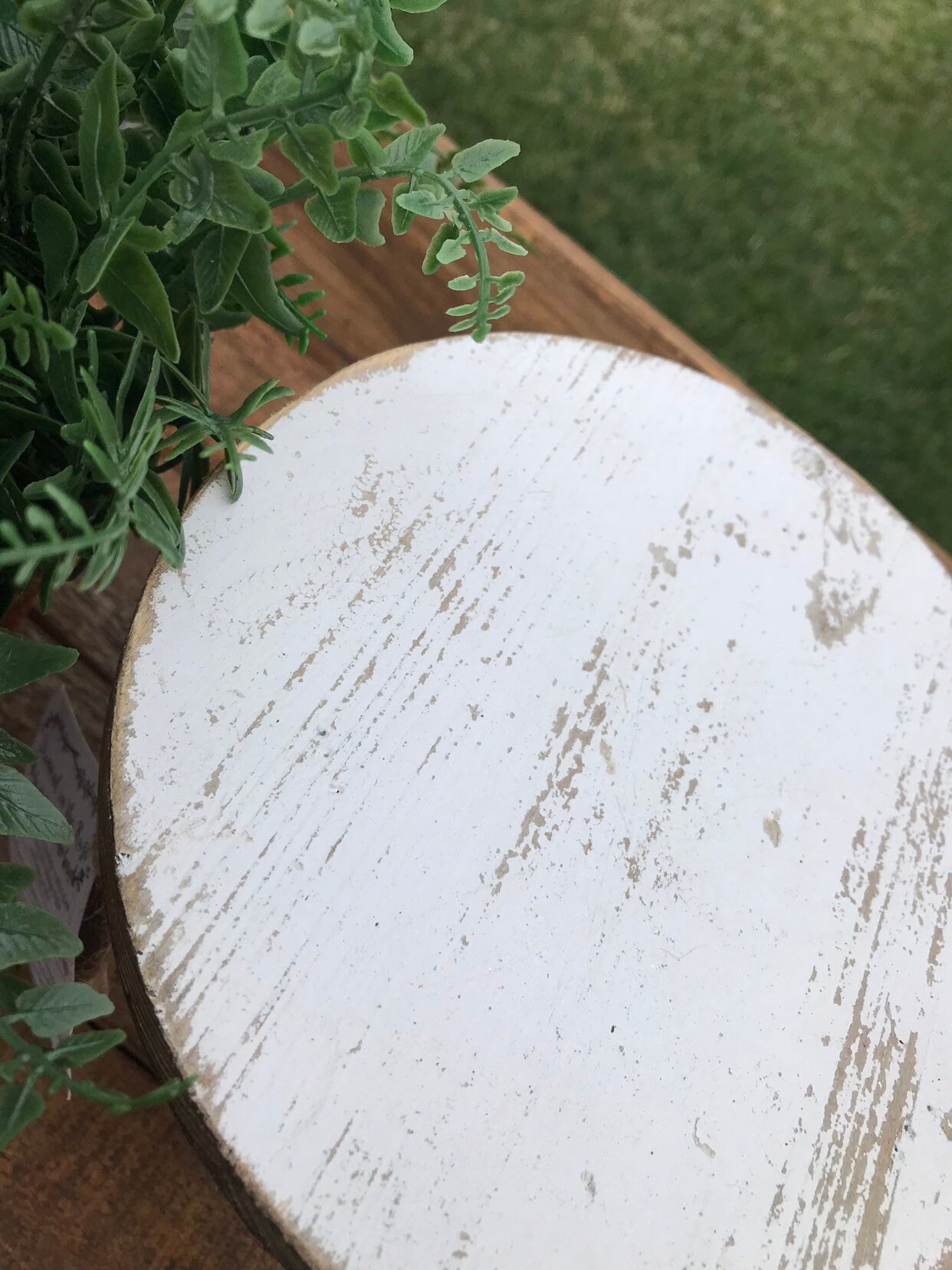 Milking Stool Style / Garden Plant Stand / Farmhouse Style Decorative ...