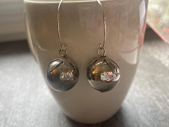 Retro dangle clip on conversion with sterling sil… - image 1