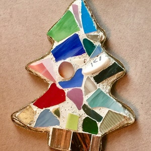 Weihnachtsbaum Mosaik - auf Bestellung