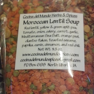 Moroccan Lentil Soup