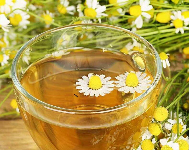 Chamomile Ginger Tea Chamomile Herbal Tea Chamomile Loose Etsy