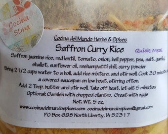 Saffron Curry Rice