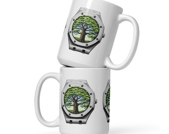 Guarda la tazza Art - Grafica Royal Oak Tree
