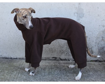 Whippet Dog Pajamas – Unicolor and Printed Fleece