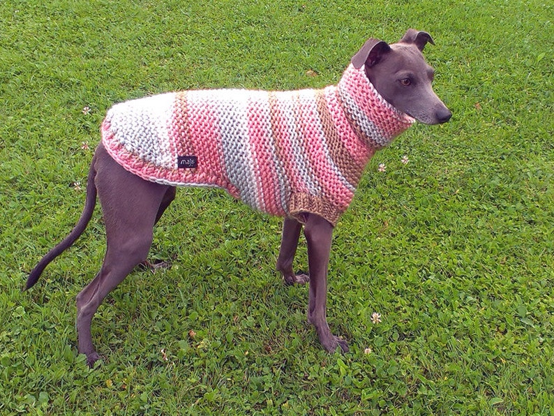 Italienische Windhund stricken Pullover / Hand stricken Hund Etsy