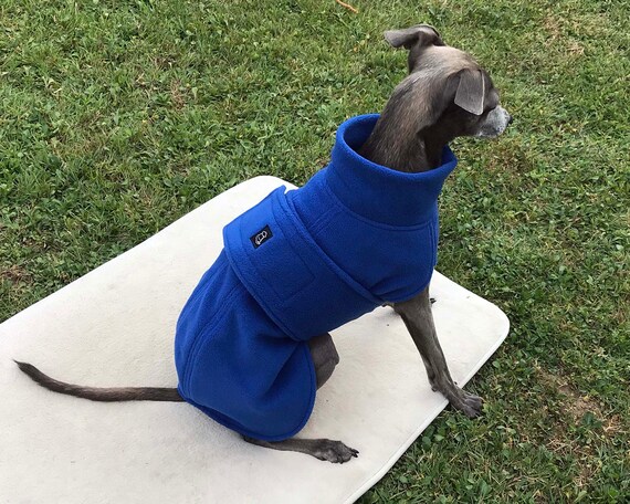 Manteau levrier italien manteau polaire levrier italien trench coat pour chien tenue en polaire pour chien Tailles chiot XXL Etsy France