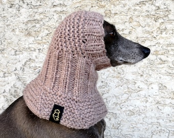 Dog Snood / Dog Hat / Italian Greyhound 