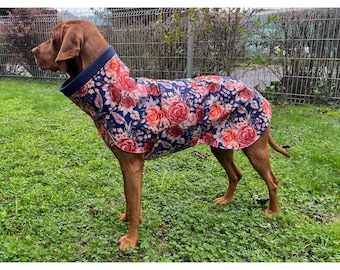 Vizsla Printed Winter Coat, Vizsla Softshell Coat with a Micro Fleece lining, Vizsla Winter Outfit
