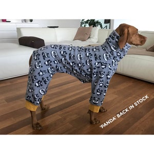 Vizsla Pajamas, Vizsla Fleece Pajamas, Dog Pajamas, Dog Outfit, Large Dog Pajamas, Winter Dog Clothing, Large Dog Outfit
