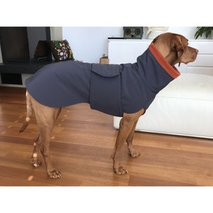 Vizsla Winter Coat, Vizsla Softshell Coat with a Micro Fleece lining, Vizsla Winter Outfit