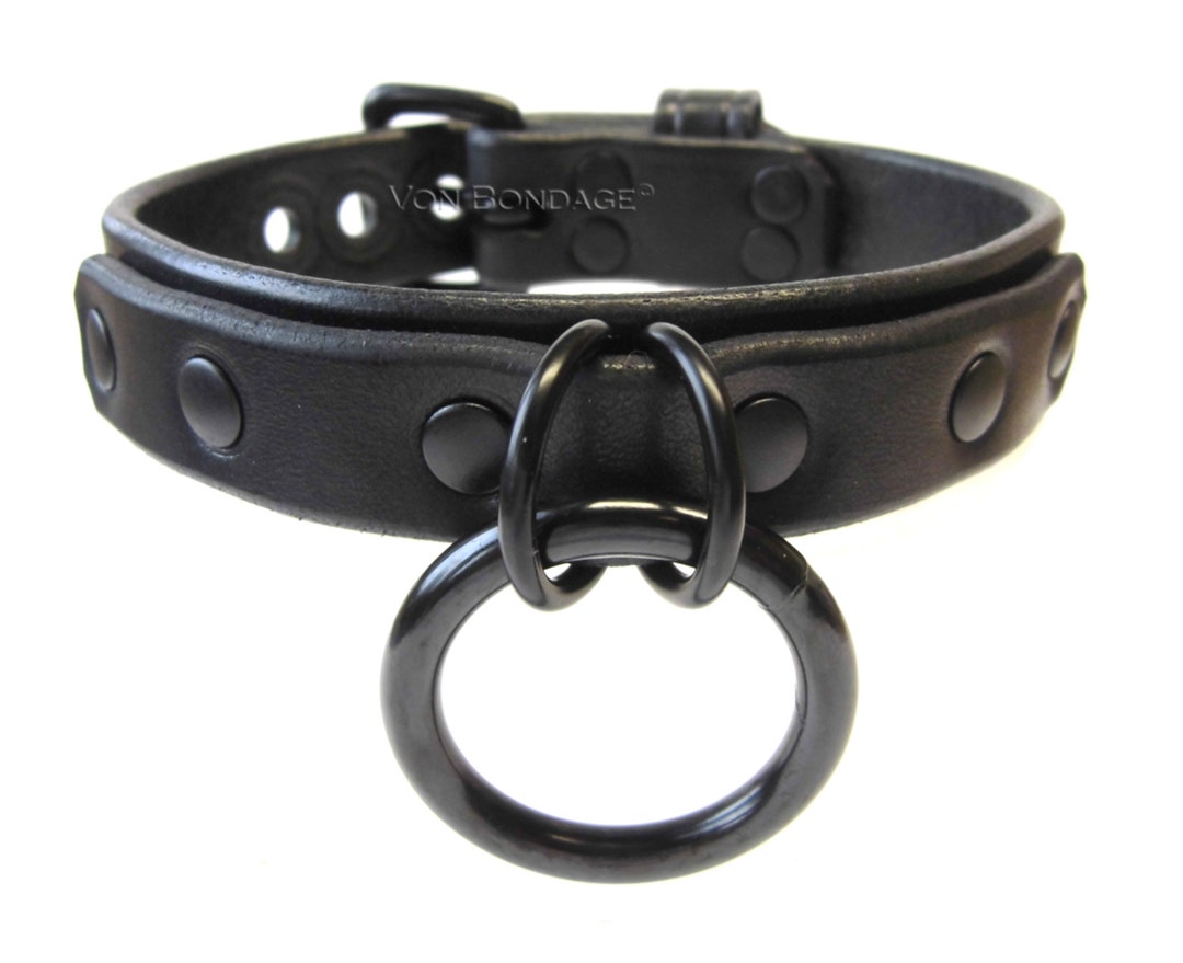 BDSM Collar, Bondage Collar, Leather BDSM, Leather ... - Etsy
