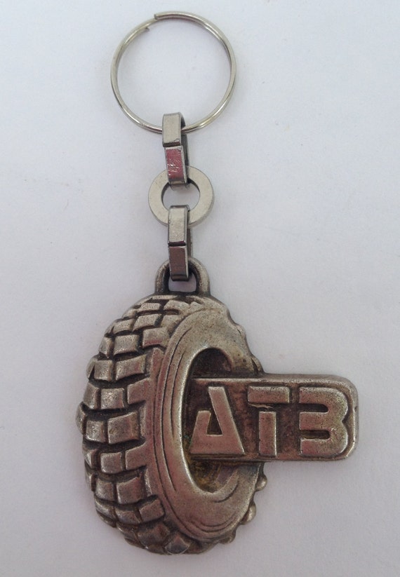 Super cool Vintage French ATB TIRE Key chain