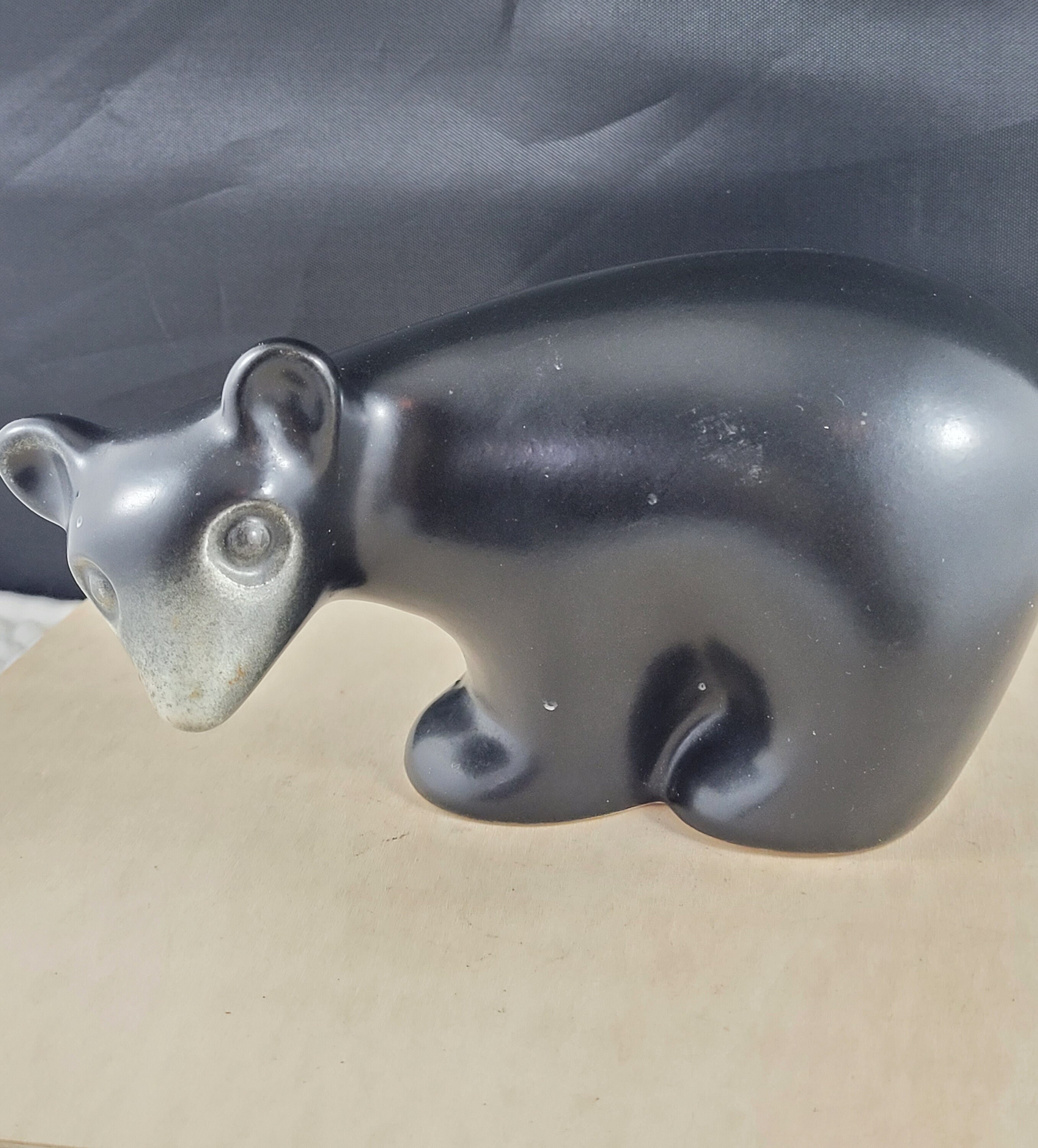 【misen2014 さま】* pottery animal ❀ クマちゃん エムズ 乙女屋シリーズ クマちゃん人形 2種ソフビ