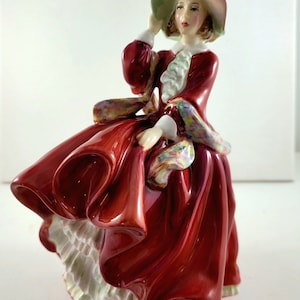 Top of the Hill Figurine Vintage Royal Doulton &quot;Top &#39;O the Hill&quot; HN 1837 1937 Collector&#39;s Gift