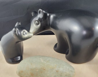 【misen2014 さま】* pottery animal ❀ クマちゃん エムズ 乙女屋シリーズ クマちゃん人形 2種ソフビ