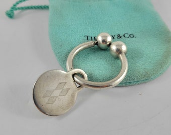 Tiffany Key Ring Vintage Genuine Tiffany & Co Sterling Tiffany Key Ring Vintage Genuine Tiffany & Co Sterling