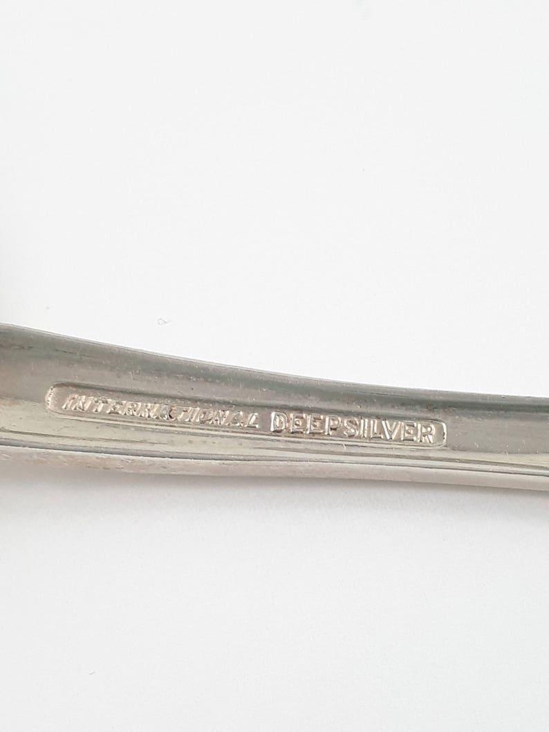 Orleans 1964 Pattern International Silver Meat Serving Fork