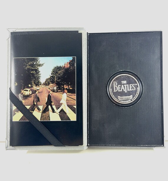 Vintage Beatles 25th Anniversary Commemorative Coin 1 Oz Fine