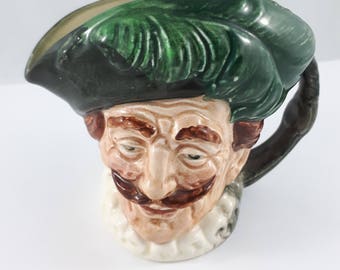 Royal Doulton "The Cavalier Character Toby Jug  D6173 small