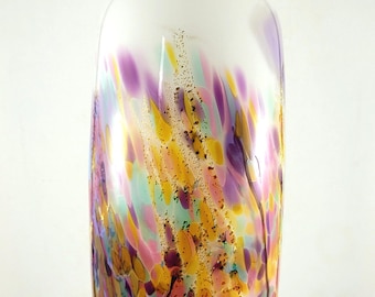 Robert Held Art Glass Vase Signed Original Label Collectible Glass