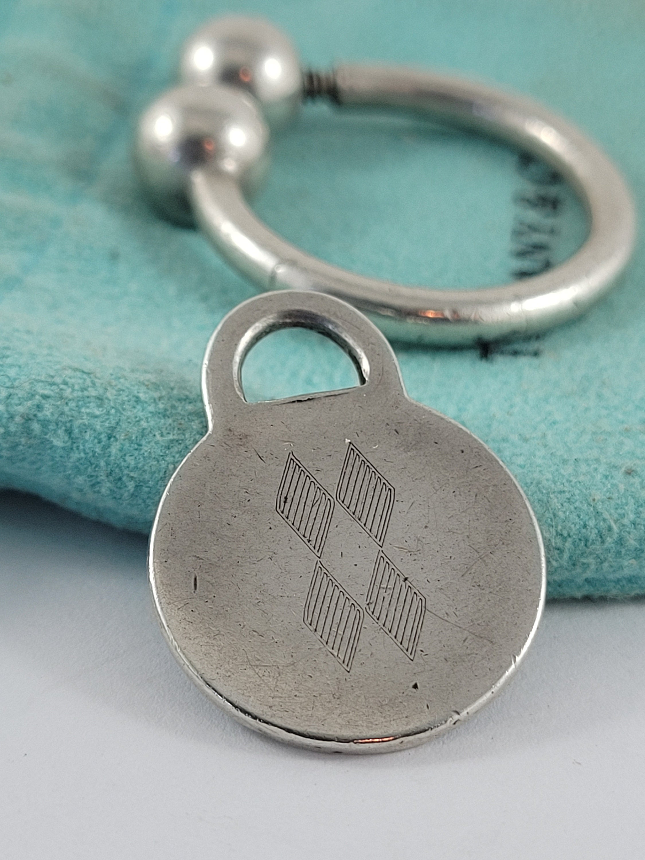 Tiffany Key Ring Vintage Genuine Tiffany & Co Sterling Tiffany Key Ring Vintage Genuine Tiffany & Co Sterling
