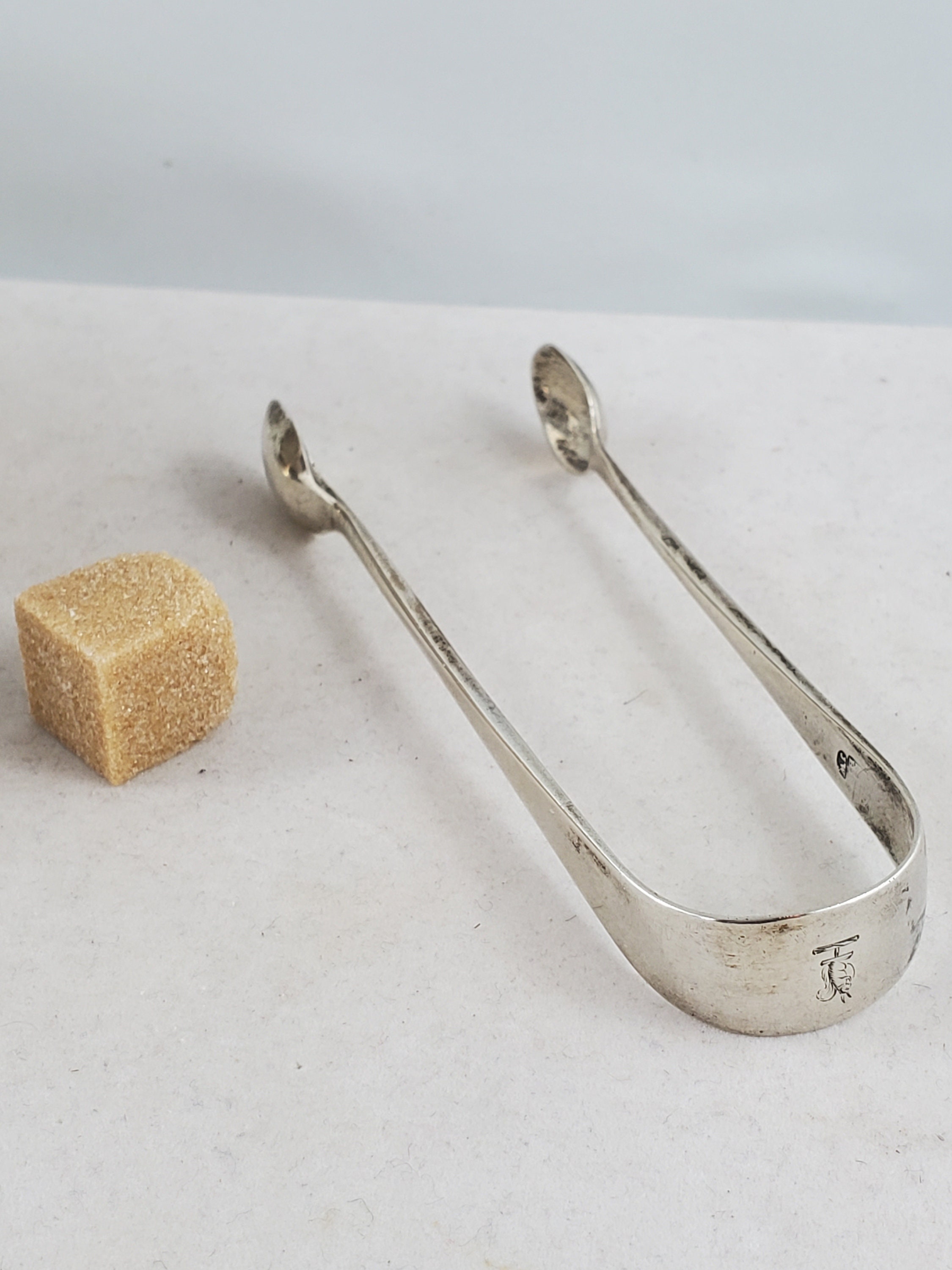 シルバーシュガートング アンティーク英国製スターリングシルバー