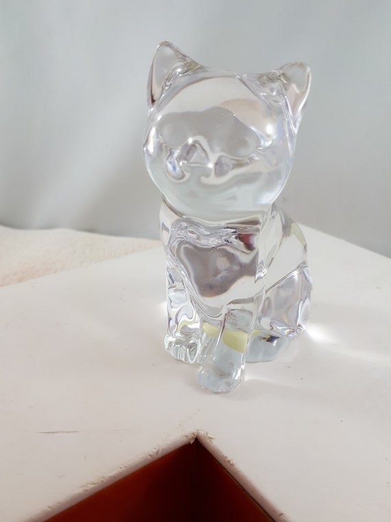 Lead crystal animal figurines Clearance