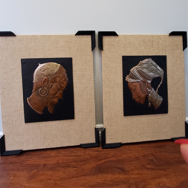 African Cooper Wall Art Etsy UK