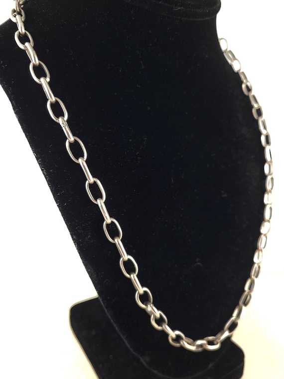極太Silver Navajoネックレスチェーン アクセサリー