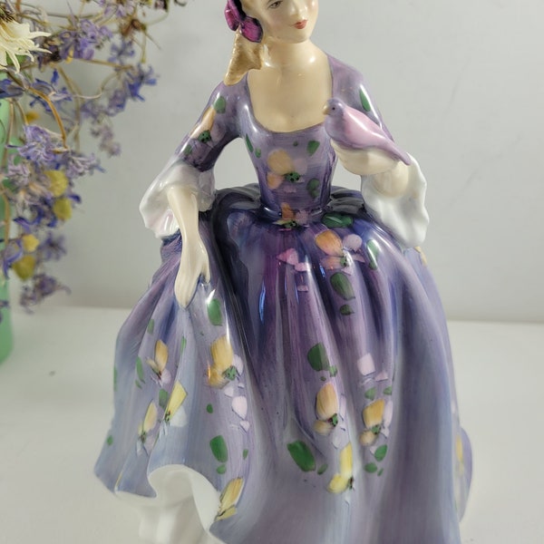 Nicola Figurine  Vintage Royal Doulton "Nicola" Figurine HN 2824 1977 Collector's Gift