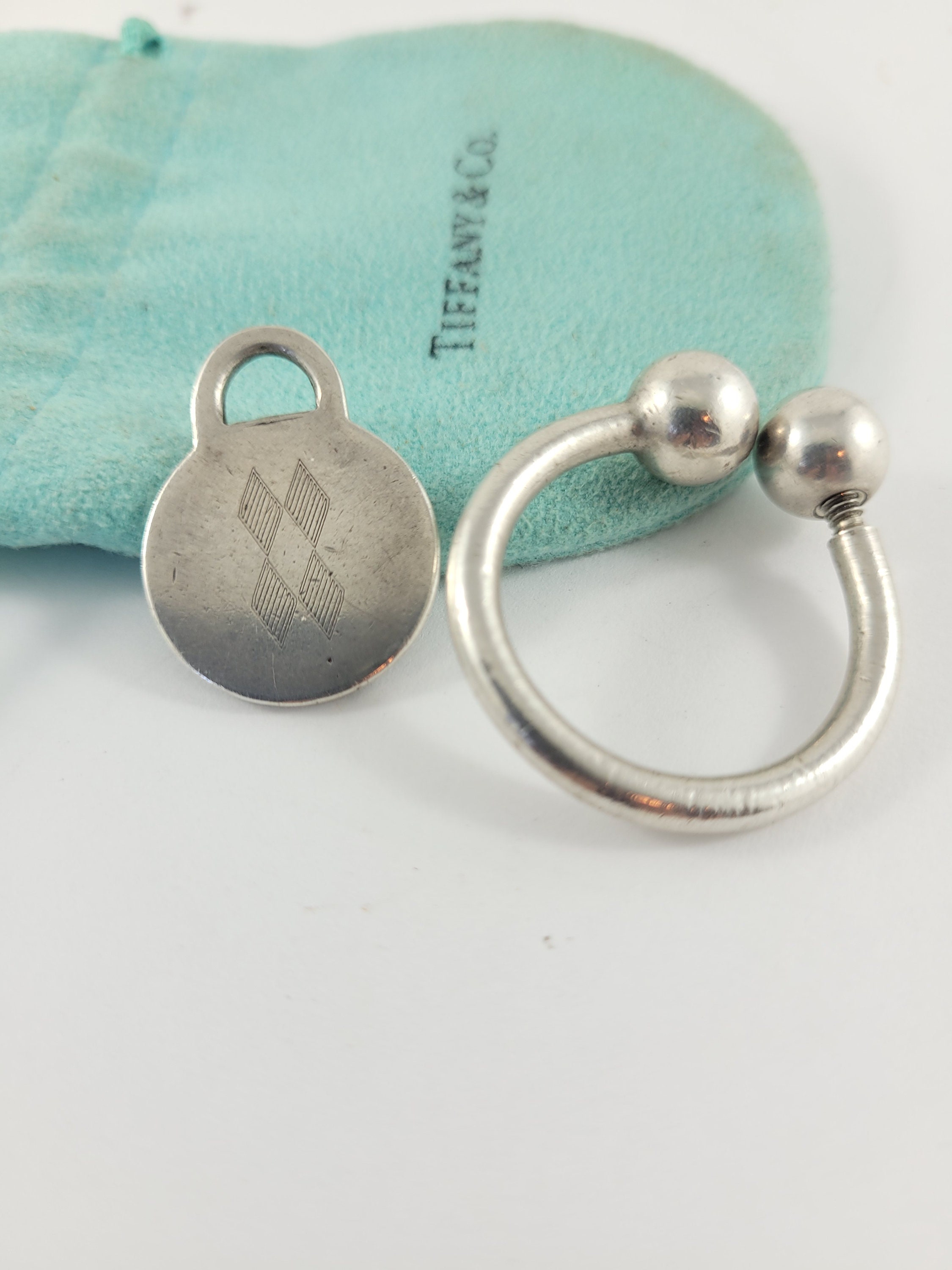 ティファニー キーリング ヴィンテージ 純正ティファニー