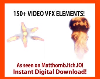 150+ VFX video elements & overlays at low price!