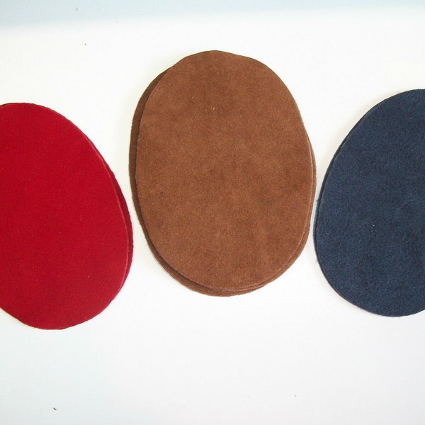 Real Deerskin Suede Leather Elbow Patch Kits - Small 5''x3.5''-Made in the USA