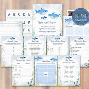 Lesben Baby Spiele: Baby Hai (Printable)