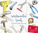 Tools clipart, watercolor tools clipart, toolbox clip art, construction clipart, hand painted clipart, fathers day clipart 