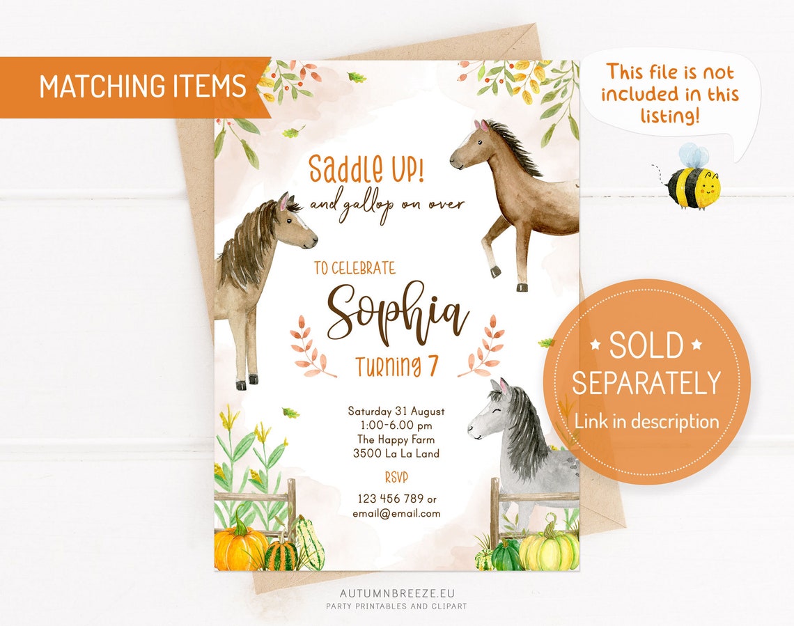 Pony Adoption Certificate Printable