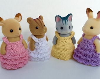 PDF Crochet Pattern for Fancy Dress for Momma