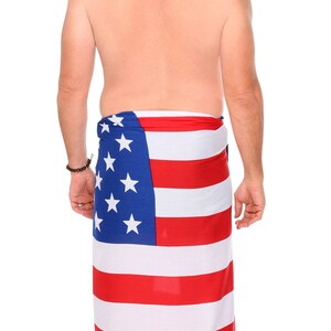 4th of july sarong
